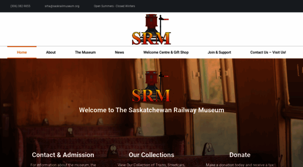 saskrailmuseum.org