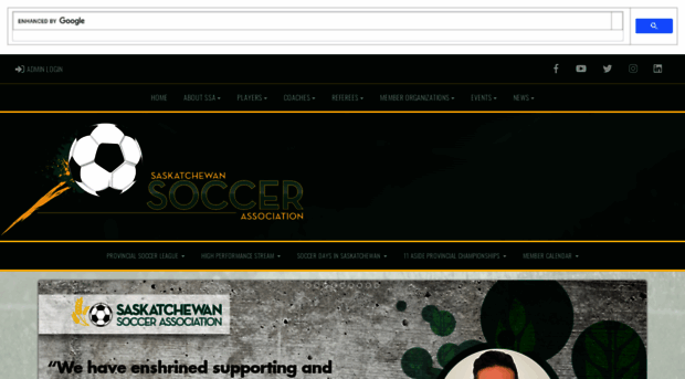 sasksoccer.com