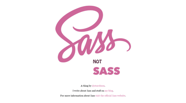 sassnotsass.com