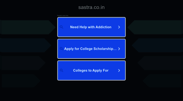 sastra.co.in