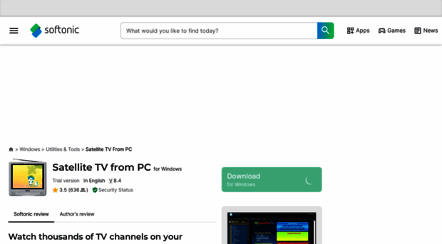 satellite-tv-from-pc.en.softonic.com