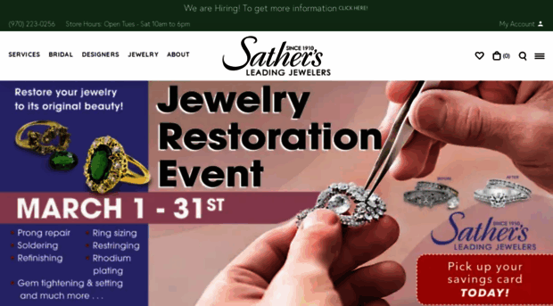 sathersjewelers.com