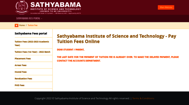 sathyabamauniversity.ac.in