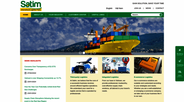 satimlogistics.com