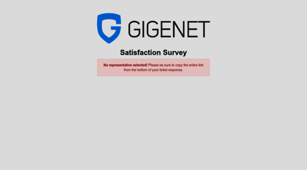 satisfaction.gigenet.com