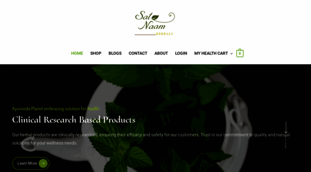 satnaamherbals.com