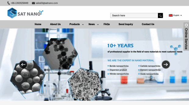 satnanoparticles.com