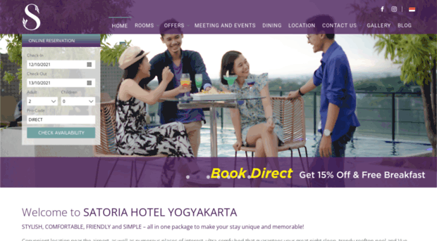 satoriahotel.com