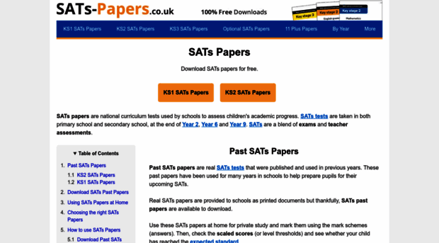 sats-papers.co.uk