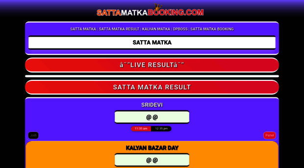 sattamatkabooking.com