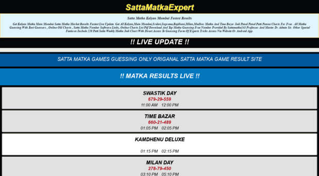 sattamatkaexpert.in