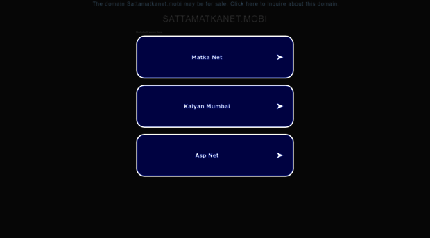 sattamatkanet.mobi