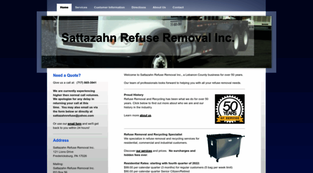 sattazahn-refuse-removal.com