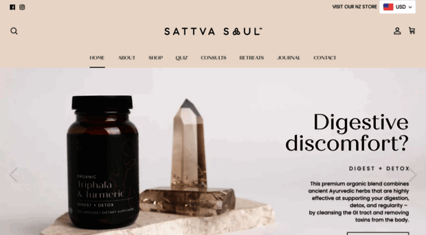 sattvasoulsupplements.com