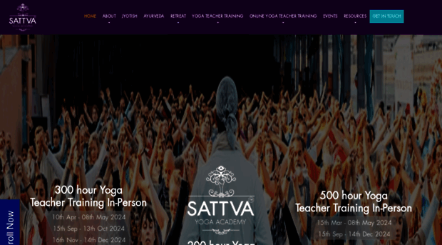 sattvayogaacademy.com