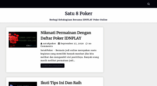 satu8poker.net