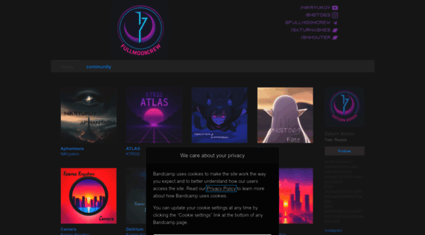 saturnashes.bandcamp.com