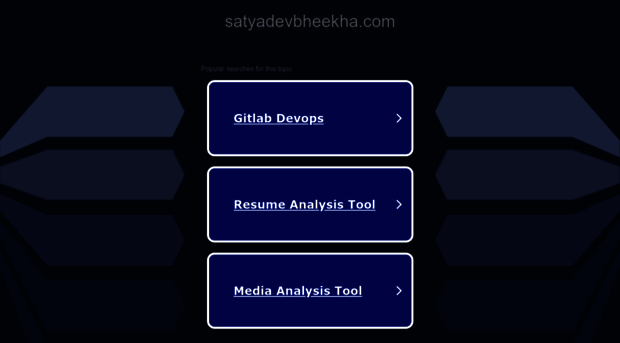 satyadevbheekha.com