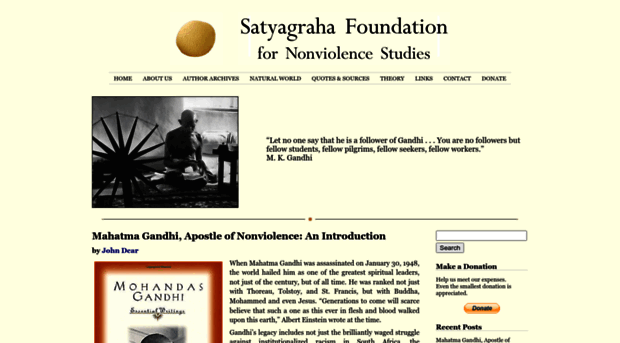 satyagrahafoundation.org