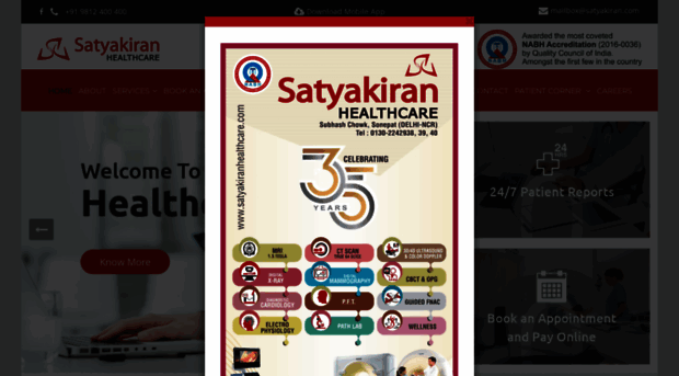 satyakiranhealthcare.com