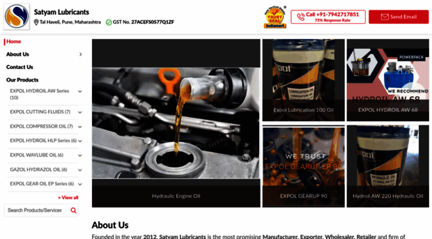 satyamlubricants.com