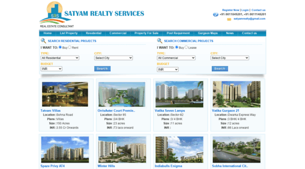 satyamrealty.com