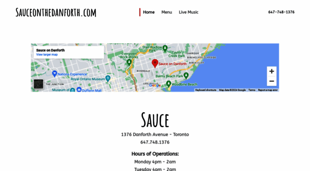 sauceonthedanforth.com