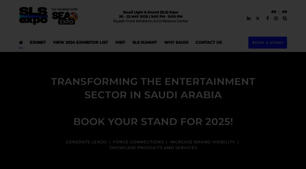 saudilightandsoundexpo.com