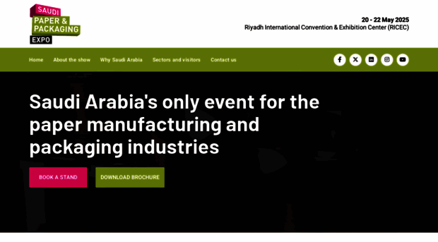 saudipaperandpackagingexpo.com