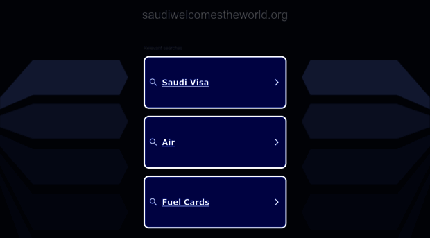 saudiwelcomestheworld.org