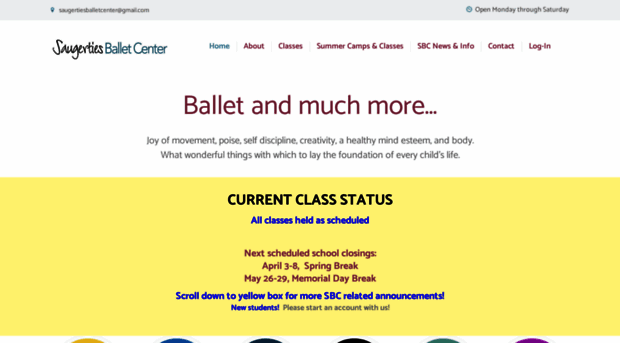 saugertiesballet.com