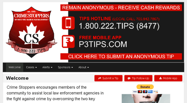 saultcrimestoppers.com