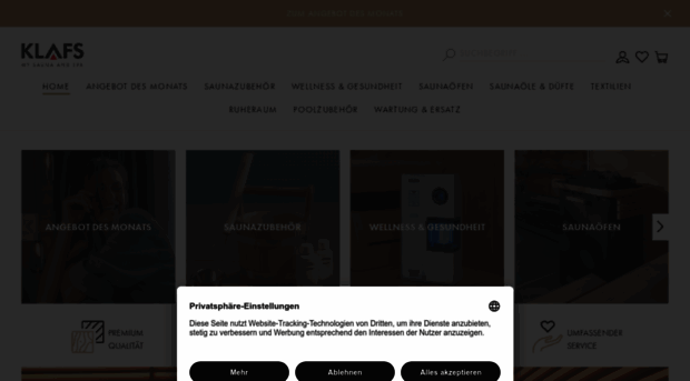 saunashop.klafs.de