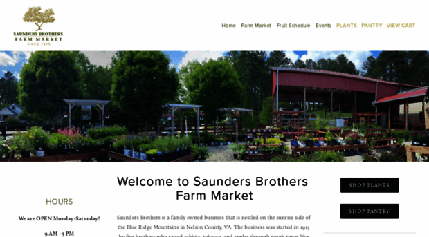 saundersbrothersfarmmarket.com