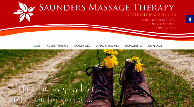 saundersmassagetherapy.com