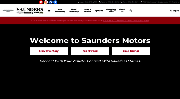 saundersmotorsdealer.com