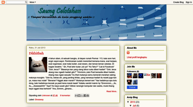 saungcelotehan.blogspot.com