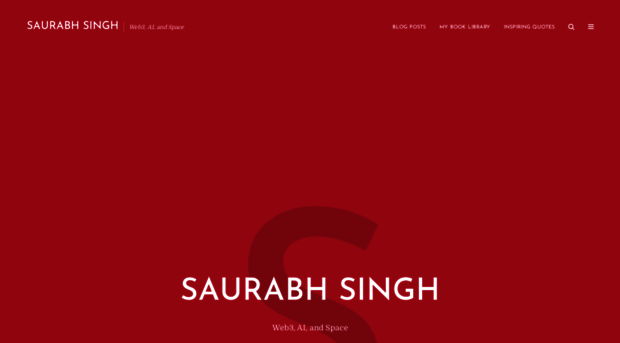 saurabh.io