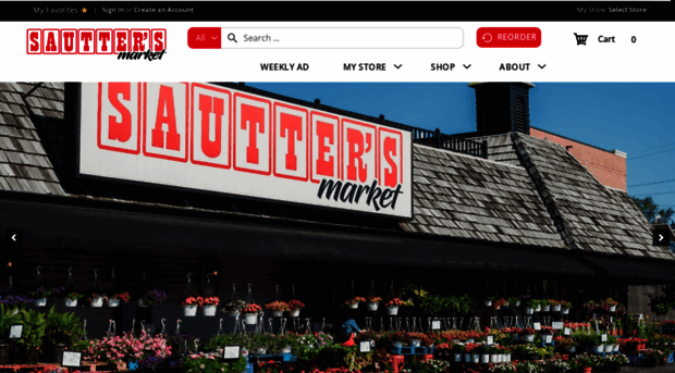 sauttersmarket.com