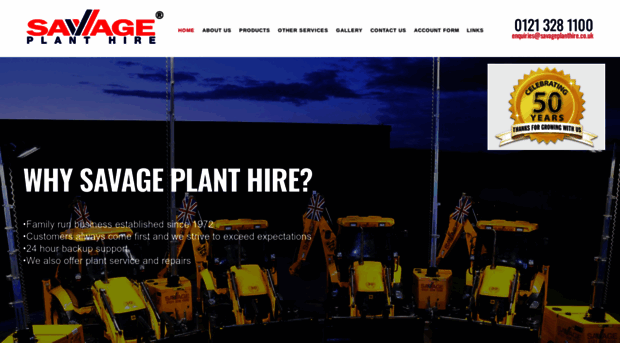 savage-plant-hire.co.uk