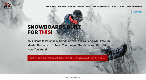 savagepandasnowboards.com