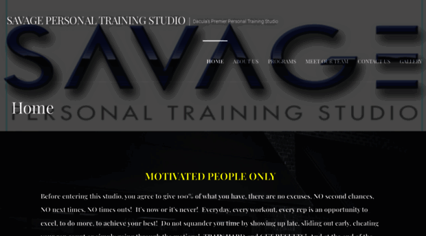 savagepersonaltraining.com