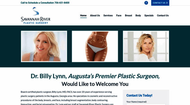 savannahriverplasticsurgery.net