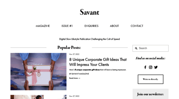 savant-magazine.com