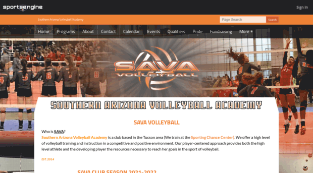 savavolleyball.com