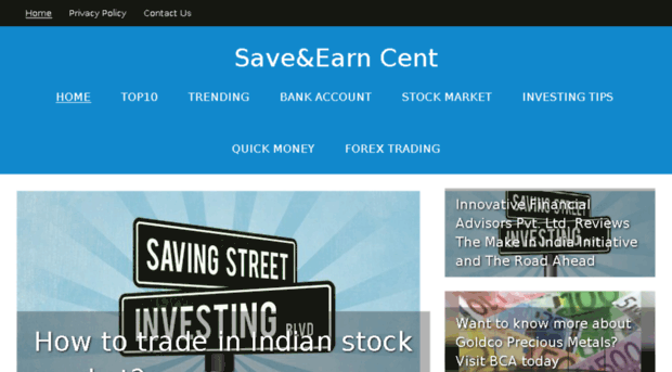 saveandearncent.com