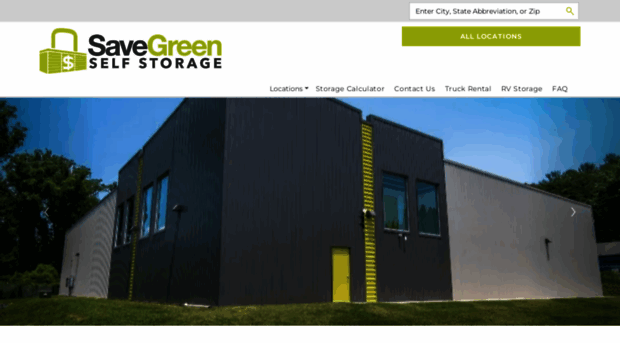 savegreenselfstorage.com