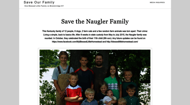 saveourfamily.info