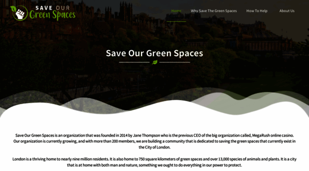 saveourgreenspaces.org