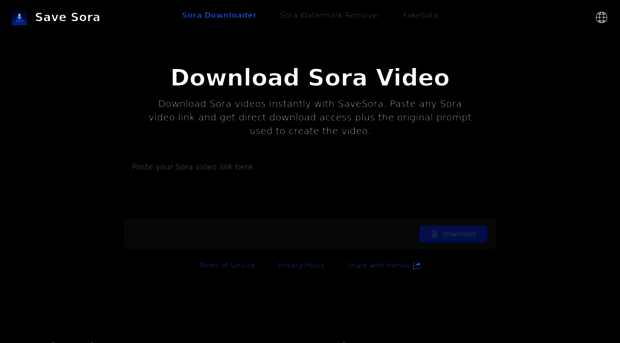 savesora.com